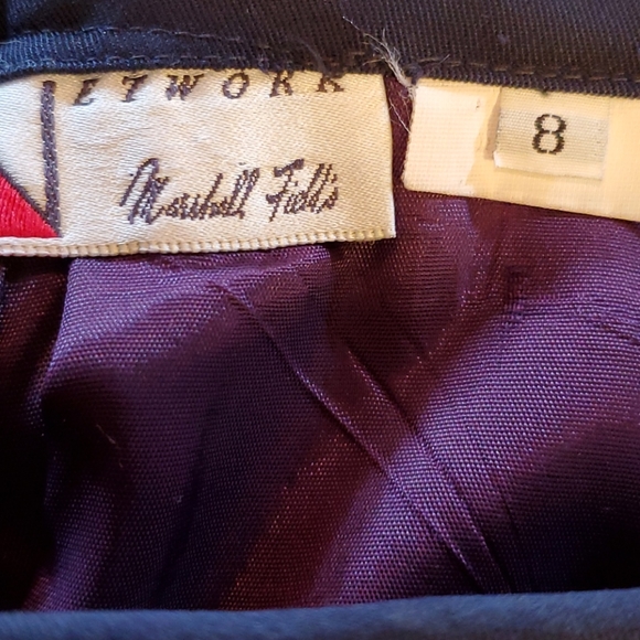 🌞SALE 3/$30🌞 Marshall's Lined Navy Skirt Sz 8 - Picture 3 of 4